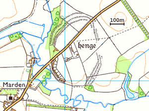Marden Henge map.png