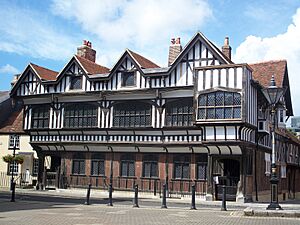 Medieval house in southampton, england