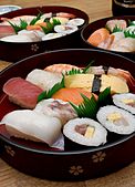 Mrs Y's Sushi on platters.jpg