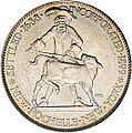 New rochelle half dollar commemorative obverse