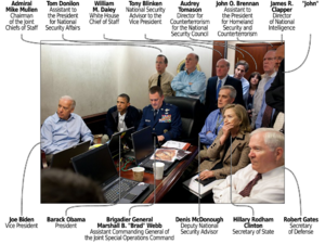 Obama and Biden await updates on bin Laden annotated