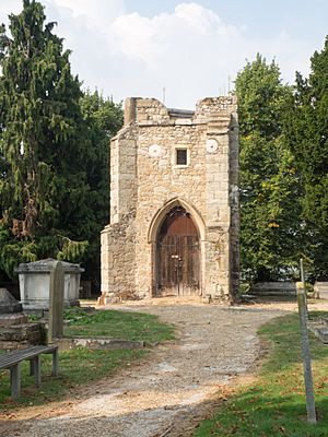 Old Tower Of Former Church Of St Margaret