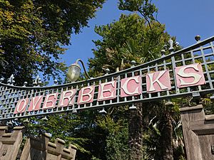 Overbeck's Gate Sign