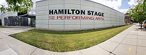 Panorama of the Hamilton Stage at UCPAC