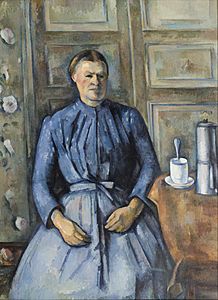Paul Cézanne - Woman with a Coffeepot - Google Art Project