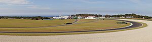 Phillip island grand prix circuit pano