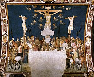Pietro Lorenzetti - Crucifixion - WGA13513