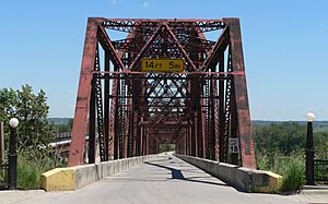 Plattsmouth US34 x Missouri R. 1929 bridge from SW 2