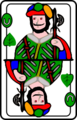 Playing card-german-blatt-11 jack
