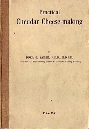Practical Cheddar Cheese-making by Dora Saker 1917