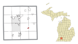 Location within Kalamazoo County