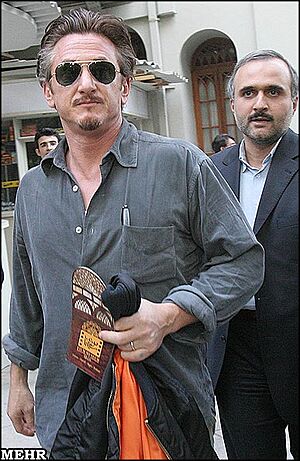 Sean Penn Visits Cinema Museum In Tehran 04