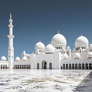 Sheikh Zayed Mosque view