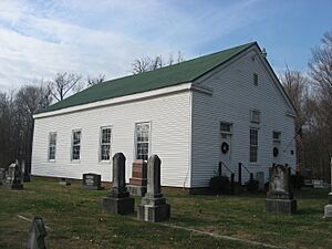 Shiloh Presbyterian Church near Ireland from the northeast
