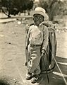 Silent film juvenile Farina in "Your Own Back Yard" (SAYRE 805)