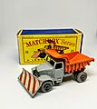 Snowplough Matchbox with box