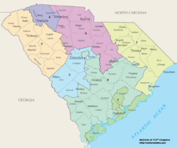 South Carolina Congressional Districts, 113th Congress