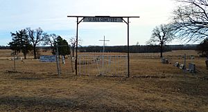 St Paul Baptist Cemetery near Meeker, Oklahoma