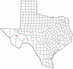 Location of Balmorhea, Texas