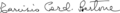 Tarcisio Bertone Signature 2