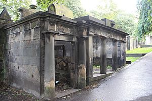 The Hamilton vault, St Cuthbert's Churchyard, Edinburgh