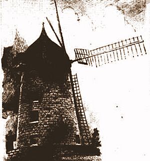 The Old Windmill print 1830