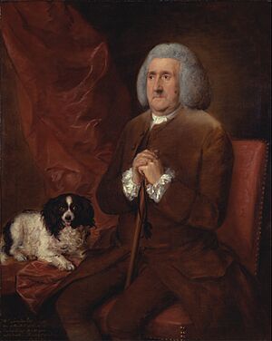 Thomas Gainsborough - William Lowndes, Auditor of His Majesty's Court of Exchequer - Google Art Project
