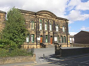 United Reformed Church Hall and Sunday School, Commercial Street (east side), Morley - geograph.org.uk - 217994