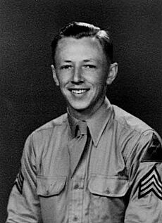 United States Army Portrait of Staff Sergeant Charles M. Schulz