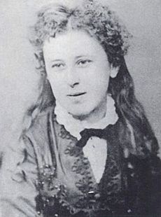 Violet Paget - Vernon Lee ca 1870
