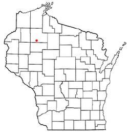 Location of Weirgor, Wisconsin
