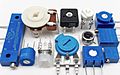 12 surface mount potentiometers