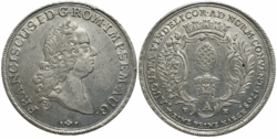 1 conventionsthaler Francis I - 1765