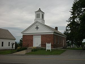 A church in Bridport, Vermont