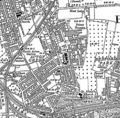 Acton Green OS map 1894