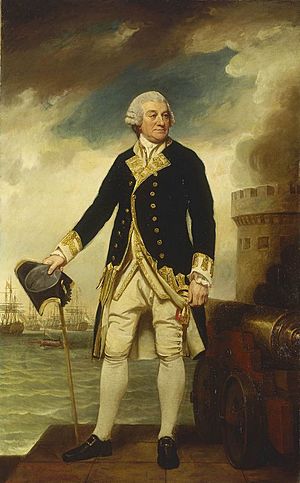 Admiral Sir Francis Geary full length