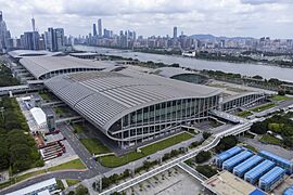 Aerial View, Zone B, Canton Fair Complex 20230701-C