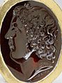 Apollonios of Athens - Ring with Portrait of a Courtier - Walters 571698 crop portrait