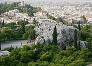 Areopagus from the Acropolis