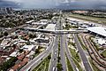 Avenida Mascarenhas de Morais e passarela do aeroporto - Recife, Pernambuco, Brasil