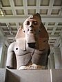 BM, AES Egyptian Sulpture ~ Colossal bust of Ramesses II, the 'Younger Memnon' (1250 BC) (Room 4)