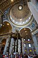 Baldacchino del Bernini e cupola a San Pietro (KAM 0336) (8652306437)