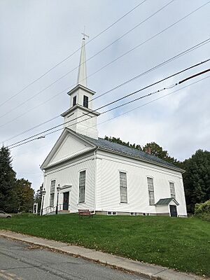 Barnet Village Church 100 Church Street downtown Barnet VT September 2021