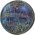 Basel city view taler obverse