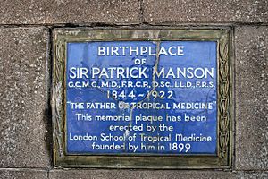 Birthplace of Patrick Manson in Oldmeldrum