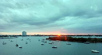 Biscayne Bay sunset