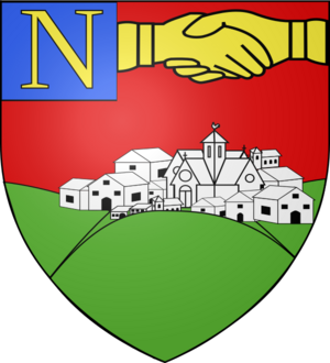 Blason ville fr La Roche-sur-Yon (Vendée)