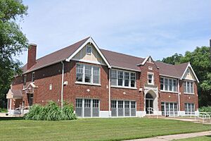Bown-Corby School Marion Co KS southwest facade