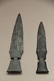 Bronze Age Stone Daggers (30183894855)