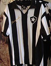 Camisa retrô do Botafogo (cropped)